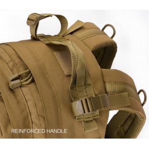 Рюкзак 600D polyester with PVC coating 45L YA-5042 OLIVE, BLACK [YAKEDA]